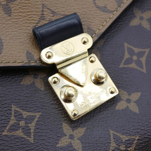 Louis Vuitton  Metis Pochette Reverse Monogram Canvas Crossbody Bag Brown - Picture 11 of 14